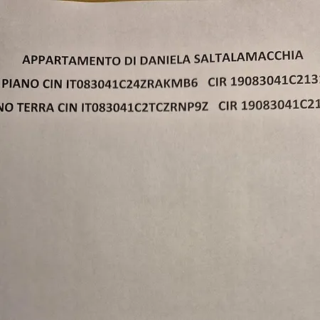 Apartment Di Daniela Saltalamacchia Acquacalda